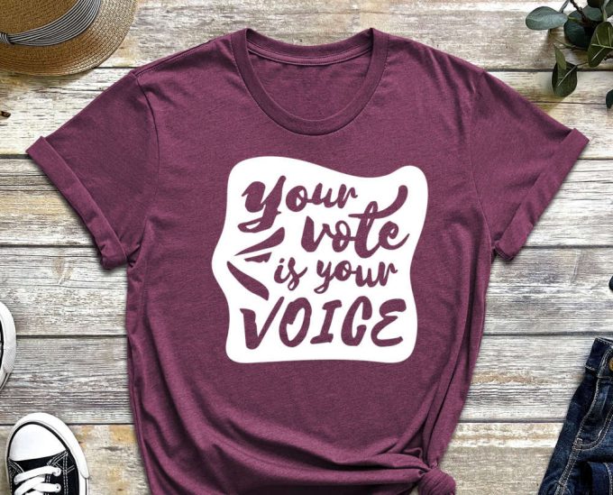 Use Your Voice, Vote Shirt, Politics Shirt, Election Shirt, Voter Tshirt, Election 2024 Shirt, Political Activism Shirt, Protest Equality 3