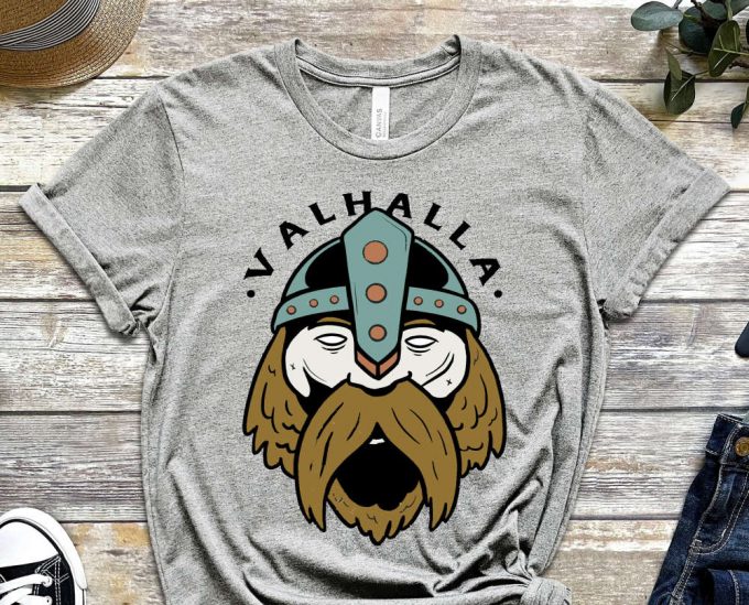 Valhalla Shirt, Afterlife Shirt, Viking Shirt, Myth Shirt, Thor Shirt, God Shirt, Warrior Shirt, Legends Shirt, Viking Culture, Unisex Shirt 5