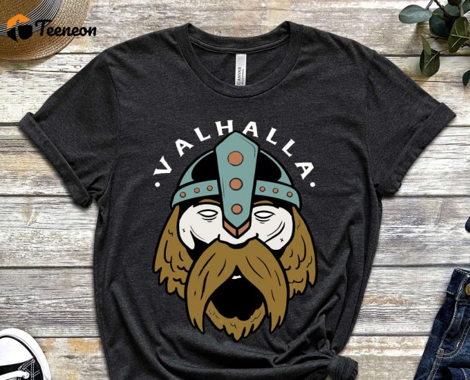 Valhalla Shirt, Afterlife Shirt, Viking Shirt, Myth Shirt, Thor Shirt, God Shirt, Warrior Shirt, Legends Shirt, Viking Culture, Unisex Shirt 1