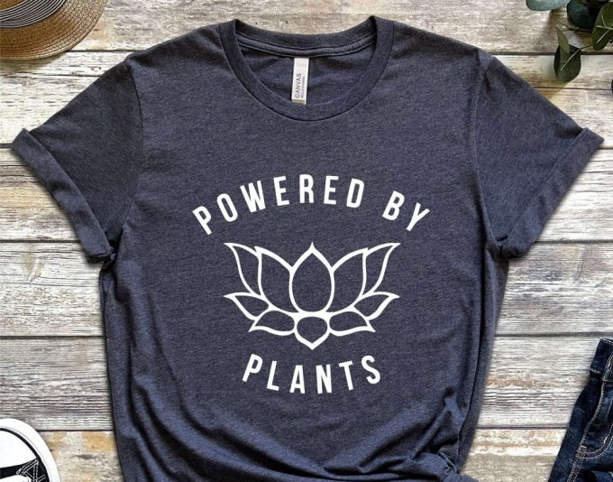 Vegan Shirt, Vegan T Shirt, Vegan T-Shirt, Vegan Clothing, Vegan Gift, Vegetarian Shirt, Powered By Plants 5