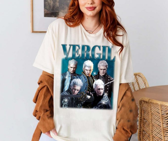 Vergil Shirt, Vergil Shirt, Vergil Tees, Comfort Color Shirt, Trendy Shirt, Retro Shirt, Style T-Shirt, Cult Movie Shirt, Vintage Shirt 2