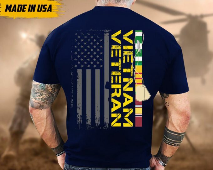 Vietnam Veterans Dog Tag Unisex Shirt, Vietnam Veteran War Shirt For Men Grandpa, Proud Vietnam Veteran Shirt, Veterans Day Gifts Idea