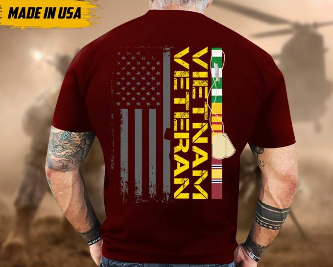 Vietnam Veterans Dog Tag Unisex Shirt, Vietnam Veteran War Shirt For Men Grandpa, Proud Vietnam Veteran Shirt, Veterans Day Gifts Idea