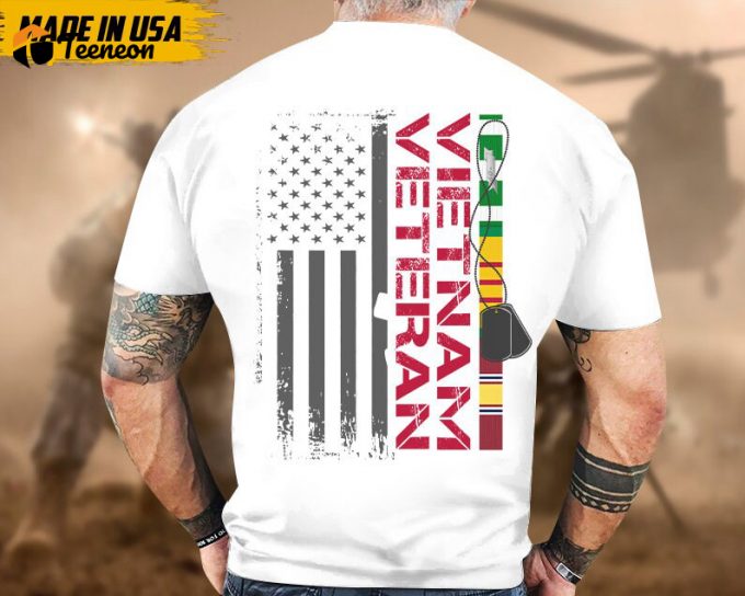 Vietnam Veterans Dog Tag Unisex Shirt, Vietnam Veteran War Shirt For Men Grandpa, Proud Vietnam Veteran Shirt, Veterans Day Gifts Idea