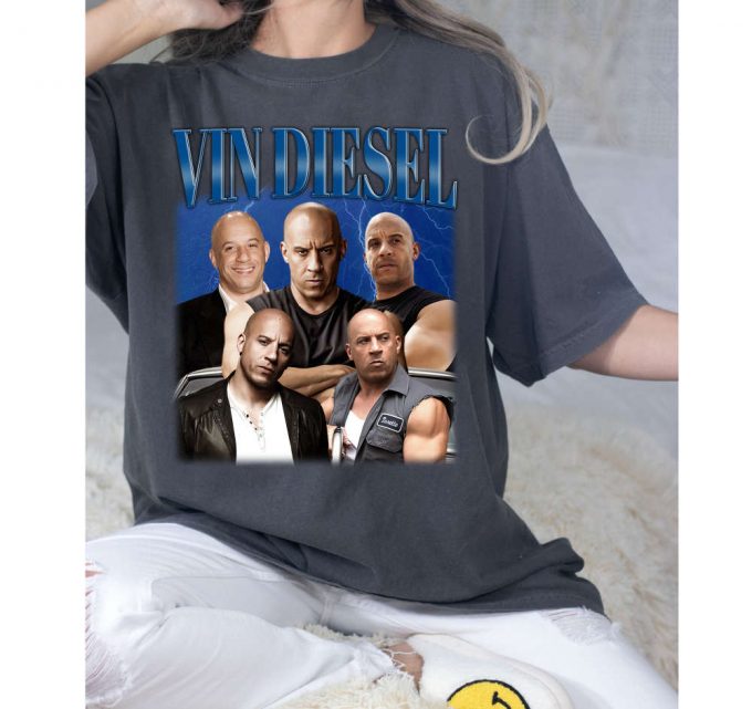 Vin Diesel Shirt, Vin Diesel Shirt, Vin Diesel Tees, Comfort Color Shirt, Trendy Shirt, Retro Shirt, Style T-Shirt 3