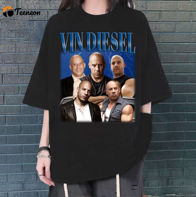 Vin Diesel Shirt, Vin Diesel Shirt, Vin Diesel Tees, Comfort Color Shirt, Trendy Shirt, Retro Shirt, Style T-Shirt 1