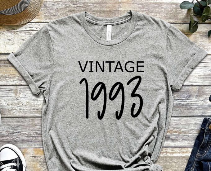 Vintage 1993 Shirt, Limited Edition 1993 Birthday T-Shirt, 30 Years Old Shirt, 30Th Birthday Shirt, 30Th Birthday Gift For Women 4