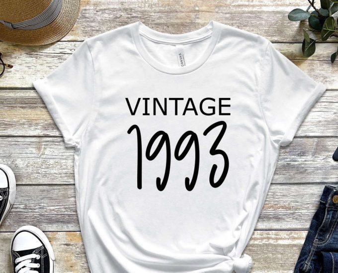 Vintage 1993 Shirt, Limited Edition 1993 Birthday T-Shirt, 30 Years Old Shirt, 30Th Birthday Shirt, 30Th Birthday Gift For Women 6