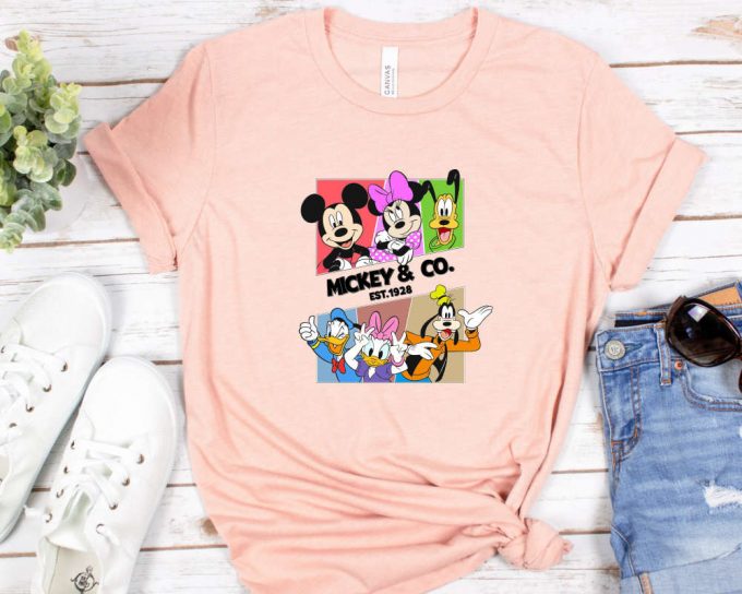 Vintage Mickey &Amp; Co 1928 Shirt - Disney Matching Tee For Best Friends &Amp; Disneyworld Trip 2