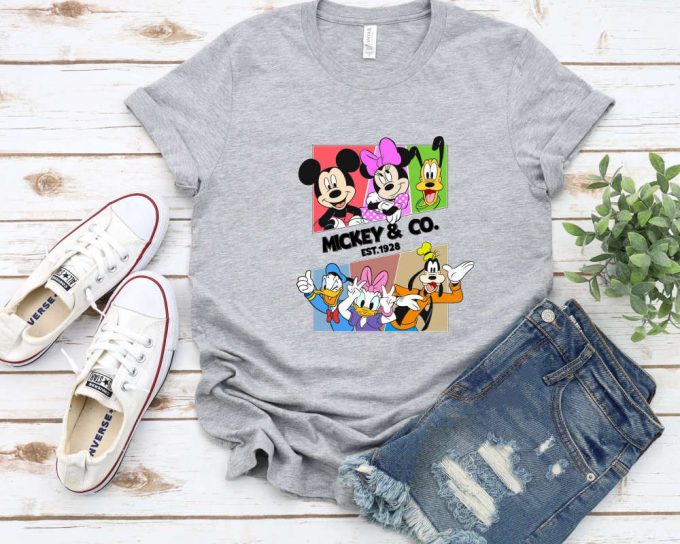 Vintage Mickey &Amp; Co 1928 Shirt - Disney Matching Tee For Best Friends &Amp; Disneyworld Trip 4