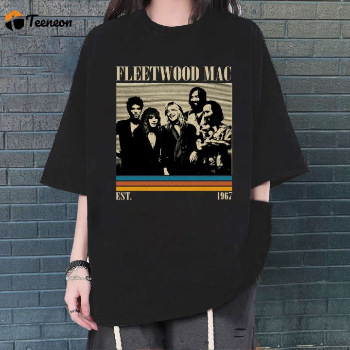 Vintage Rock Band Shirt, Fleetwood Mac Rumours Shirt, Fleetwood Mac Music, Unisex Shirt, Trendy Shirt, Music Vintage, Album Shirt 1