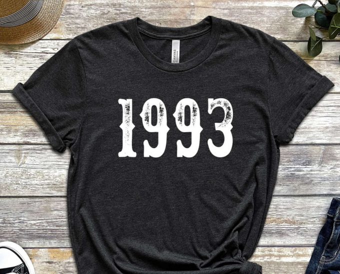 Vintage Shirt, Limited Edition 1993 Birthday T-Shirt, 30 Years Old Shirt, 30Th Birthday Shirt, 30Th Birthday, 30Th Birthday Gift For Women 2