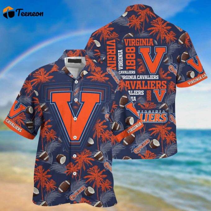 Virginia Cavalier Hawaii Shirt, Best Gift For Men And Women 1