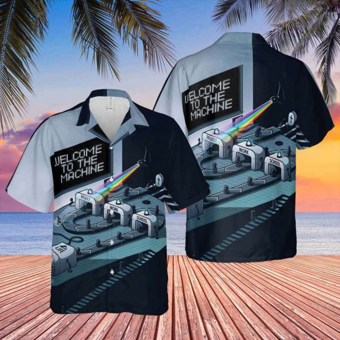Welcome To The Machine Hawaiian Pink Floyd Shirt Gift For Men Women 2