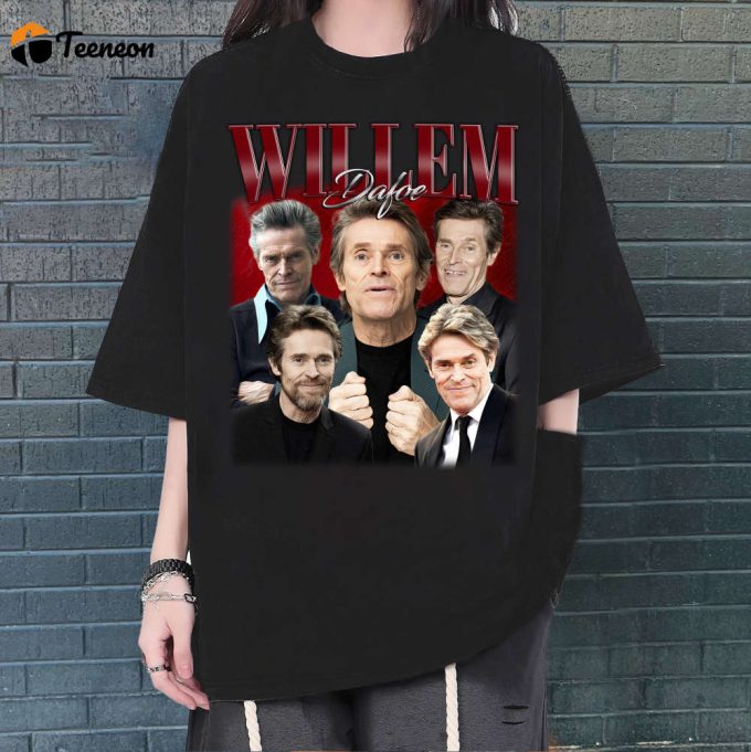 Willem Dafoe Shirt, Willem Dafoe Shirt, Willem Dafoe Tees, Comfort Color Shirt, Trendy Shirt, Retro Shirt, Style T-Shirt 1