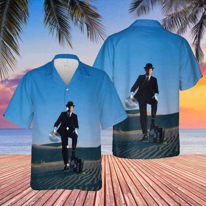 Wish You Were Here Desert Man In Bowler Hawaiian Pink Floyd Shirt Gift For Men Women 2