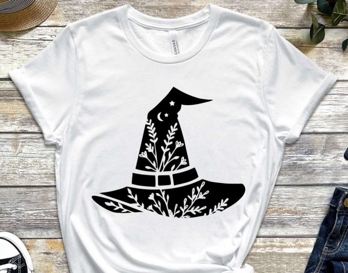 Witch Hat Shirt, Witch Shirt, Halloween Shirt, Halloween Girls Shirt, Halloween Party Shirt, Halloween Squad Shirt, Witches Shirt, Witch Tee 2