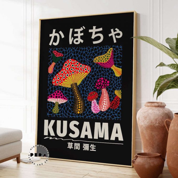 Yayoi Kusama Poster For Home Decor Gift 2