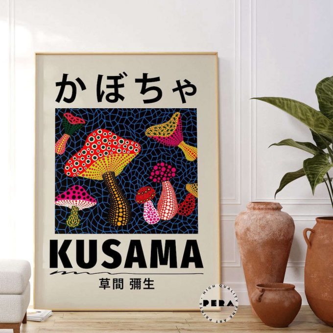 Yayoi Kusama Poster For Home Decor Gift 3