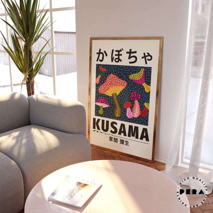 Yayoi Kusama Poster For Home Decor Gift 4