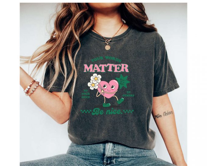 Your Words Matter Shirt: Inclusive Aac Sped Teacher Gift For Neurodiversity Bcba Slp Ot 2