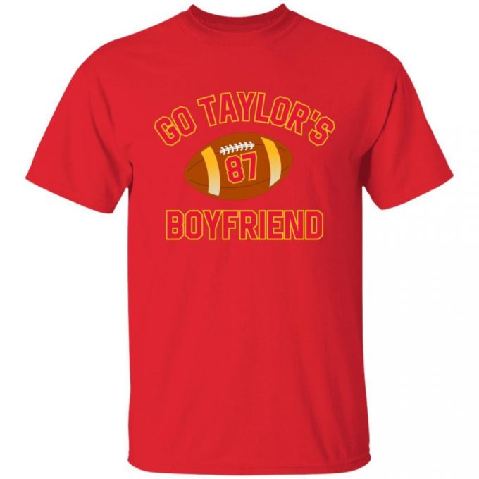 Youth Go Taylor'S Boyfriend Super Bowl T-Shirt 3