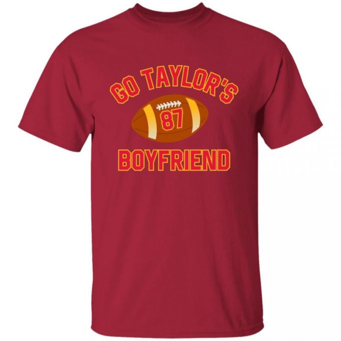 Youth Go Taylor'S Boyfriend Super Bowl T-Shirt 6