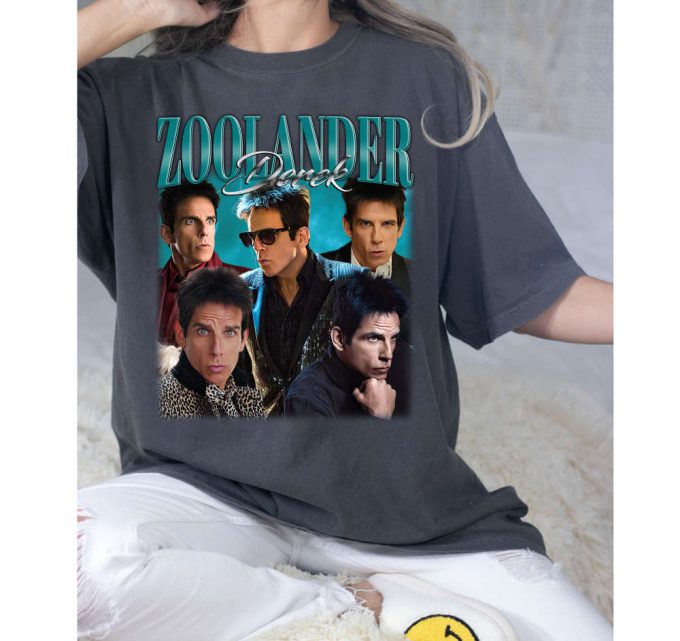 Zoolander Derek Shirt, Zoolander Derek Shirt, Zoolander Derek Tees, Comfort Color Shirt, Trendy Shirt, Retro Shirt, Style T-Shirt 3