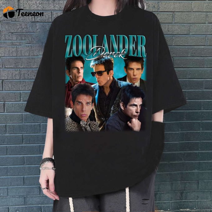 Zoolander Derek Shirt, Zoolander Derek Shirt, Zoolander Derek Tees, Comfort Color Shirt, Trendy Shirt, Retro Shirt, Style T-Shirt 1