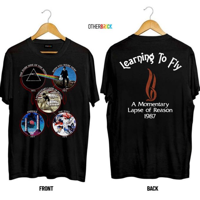 1987 Pink Floyd Momentary Lapse Of Reason Shirt 2