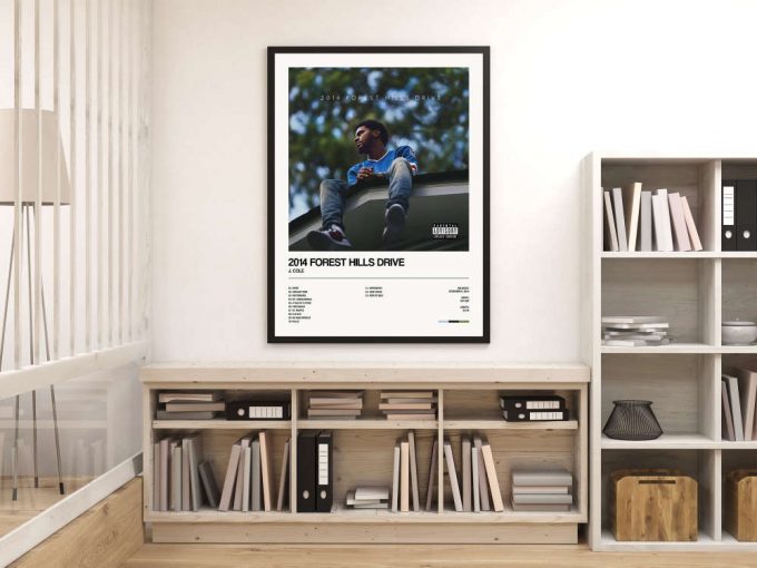 2014 Forest Hills Drive, J. Cole, 2014 Forest Hills Drive Poster For Home Decor Gift 2