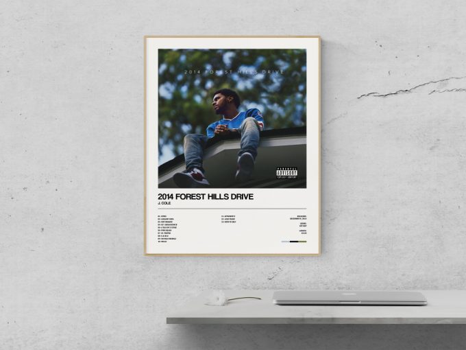 2014 Forest Hills Drive, J. Cole, 2014 Forest Hills Drive Poster For Home Decor Gift 3