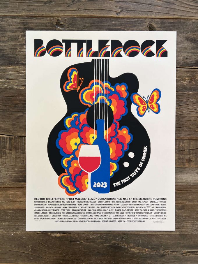 2023 Bottlerock Poster For Home Decor Gift 3