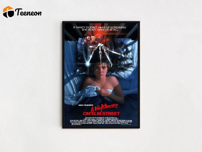 A Nightmare On Elm Street (1984) Movie Film Poster For Home Decor Gift (Heather Langenkamp, Robert Englund) 1