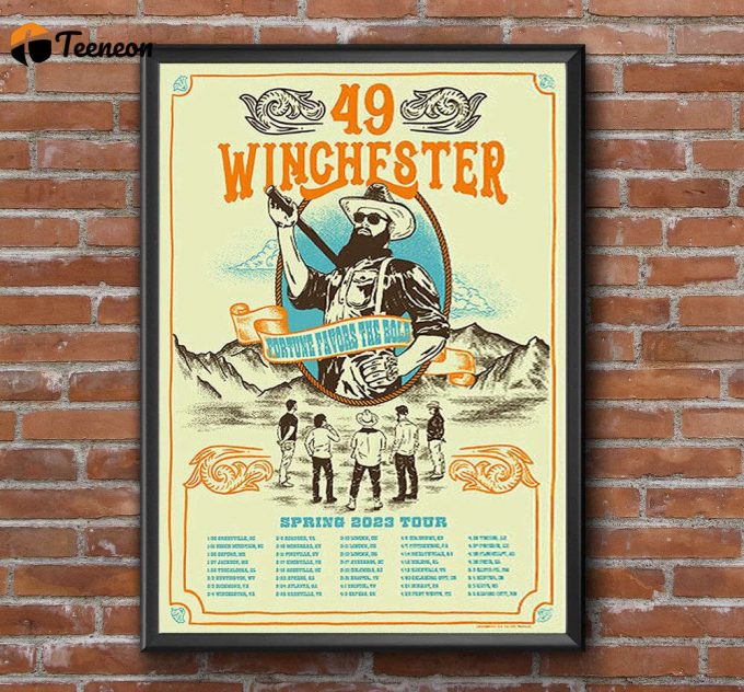 Album 49 Winchester Spring 2023 Tour Poster For Home Decor Gift 1