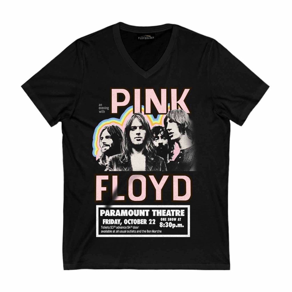 An Evening With Pink Floyd Paramount Theatre Seattle Wa Oct 22Nd 1971 Shirt 17