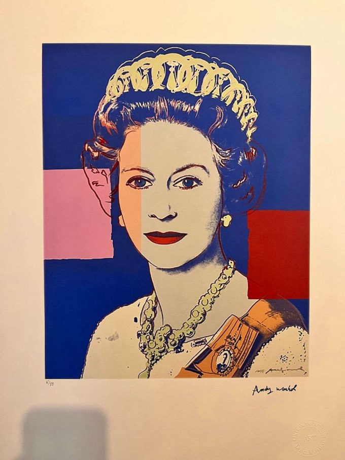 Andy Warhol - Queen Elizabeth Ii Poster For Home Decor Gift 2