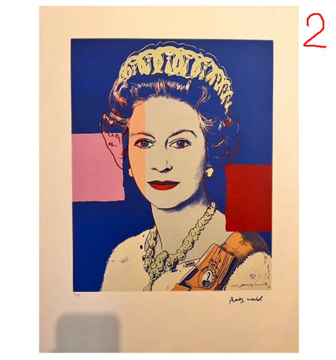 Andy Warhol - Queen Elizabeth Ii Poster For Home Decor Gift 3