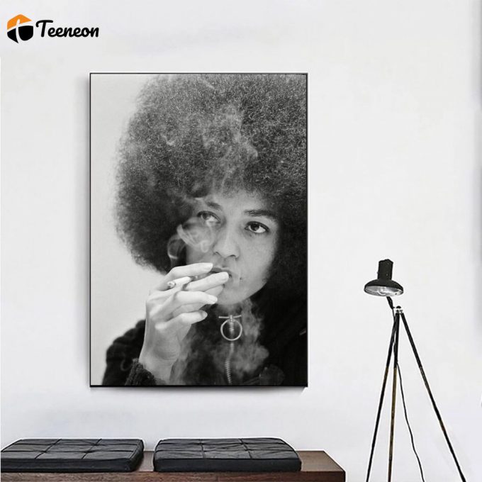 Angela Davis,Music Poster For Home Decor Gift 1