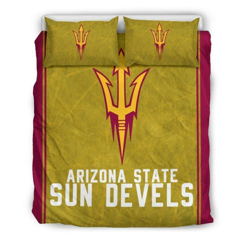 Arizona State Sun Devils Gold Bedding Set Gift For Fans: Perfect Gift For Fans! 2