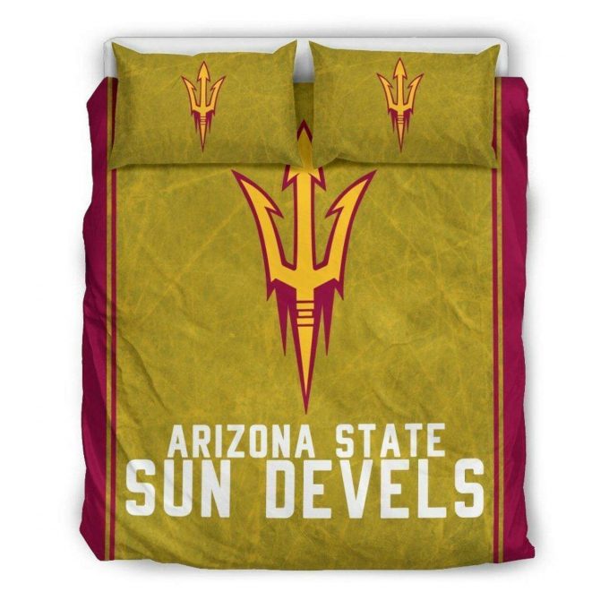 Arizona State Sun Devils Gold Bedding Set Gift For Fans: Perfect Gift For Fans! 1