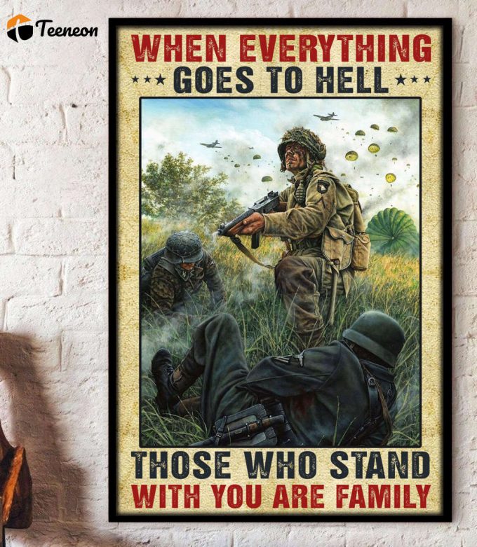 Armed Forces Poster For Home Decor Gift &Amp;Amp; Canvas - Dp 1