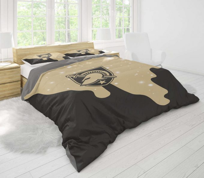 Exclusive Army Black Knights Gold Black Bedding Set Gift For Fans: Perfect Gift For Fans! 1