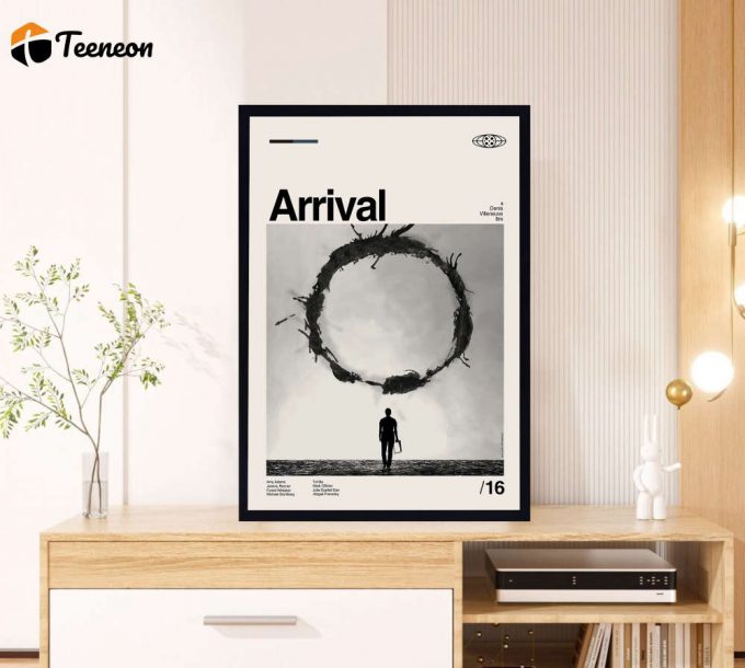 Arrival Movie Poster For Home Decor Gift - Denis Villeneuve - Retro Movie Poster For Home Decor Gift - Minimalist Art - Vintage Poster For Home Decor Gift - Modern Art - Wall Decor - Home Decor 1