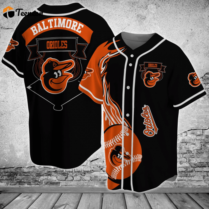 Baltimore Orioles Mlb Baseball Jersey Shirt Classic 1