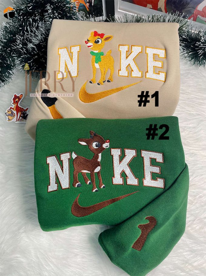 Bambi Disney Nike Embroidered Sweatshirt 1