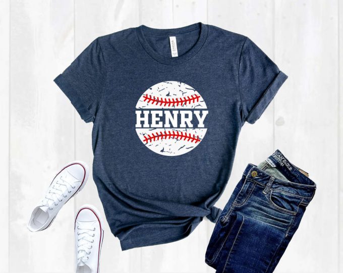 Shop Baseball Team Shirts: Player Number Game Day School Mom &Amp; Dad Shirts 3