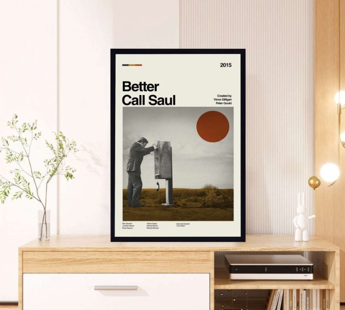 Better Call Saul Poster For Home Decor Gift - Peter Gould Movie - Retro Movie Poster For Home Decor Gift - Minimalist Art - Vintage Poster For Home Decor Gift - Modern Art - Wall Decor - Home Decor 3