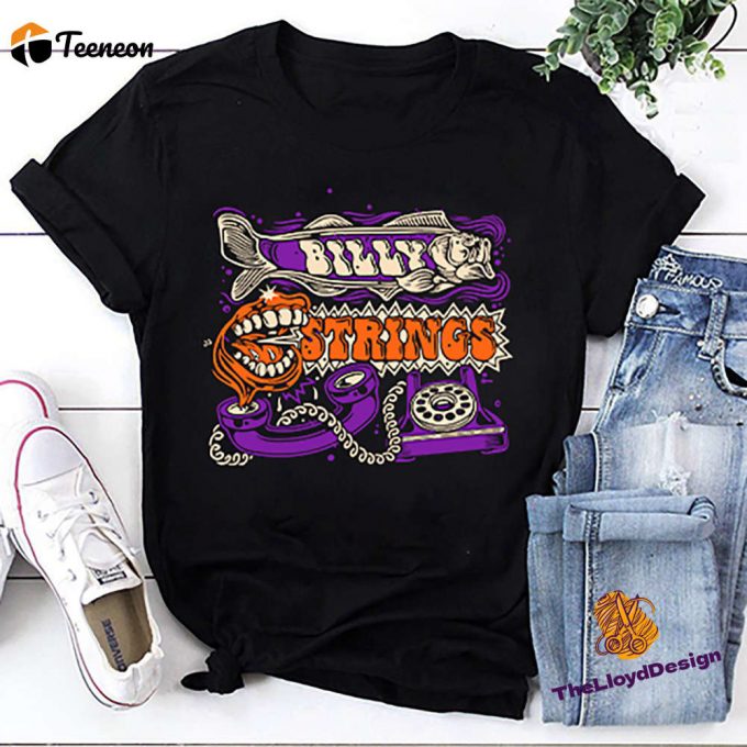 Billy Strings T-Shirt: Fall Winter Graffiti Music Unisex Art Vintage Shirt For Country Music Fans 1