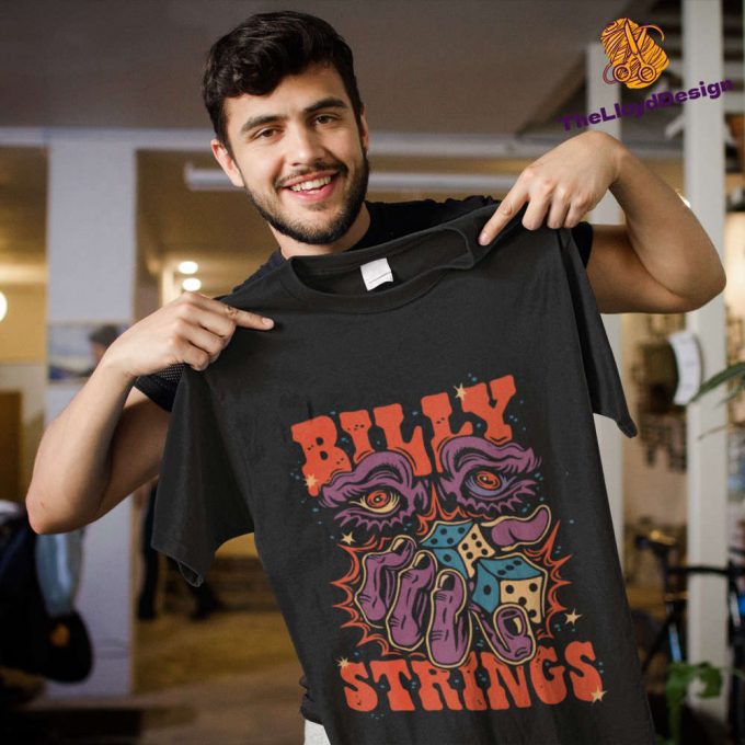 Billy Strings T-Shirt: Unisex Fall Winter Art Vintage Design For Country Music Lovers 4